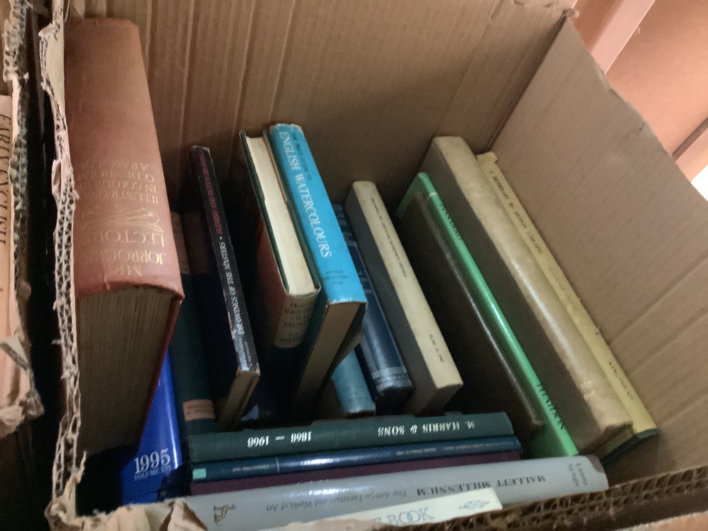 A collection of mainly Art and Antique reference books with some assorted bindings